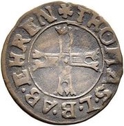 Bluzger - Thomas I, Switzerland, 1609-1628 reverse image