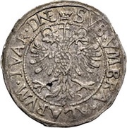 12 Kreuzer - Thomas I, Switzerland, 1609-1628 reverse image