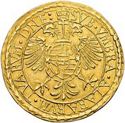 7 Ducats - Thomas I, Switzerland, 1617 reverse image