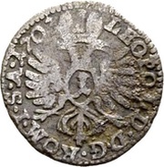 Kreuzer - Johann Lucius, Switzerland, 1703 reverse image