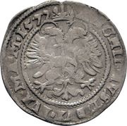 Weissgroschen - Maximilian II Kuttenberg, Bohemia, 1573-1577 reverse image