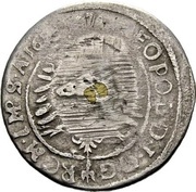 6 Kreuzers - Georg Philip, Switzerland, 1687 reverse image