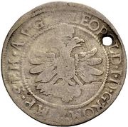 6 Kreuzers - George Philip, Switzerland, 1687 reverse image