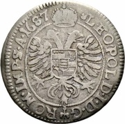 15 Kreuzers - Georg Philip, Switzerland, 1687 reverse image