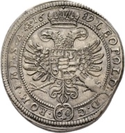 60 Kreuzer - Georg Philip, Switzerland, 1689 reverse image