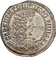 60 Kreuzer - Georg Philip obverse image