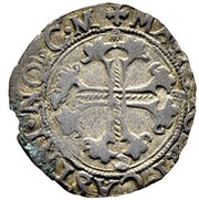 Soldino - Johann Franz Trivulzio, Switzerland, 1518-1549 reverse image