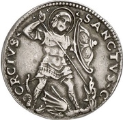 Testone - Johann Jakob Trivulzio, Switzerland, 1487-1518 reverse image