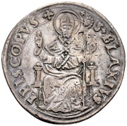 Testone - Johann Franz Trivulzio, Switzerland, 1518-1549 reverse image