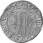 Testone - Johann Franz Trivulzio, Switzerland, 1518-1549 reverse image