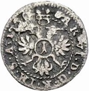 Kreuzer - Thomas Franz, Switzerland, 1730 reverse image