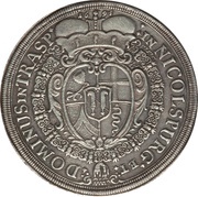 1 Thaler - Ferdinand Joseph, Switzerland, 1695 reverse image