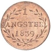 1 Angster, Switzerland, 1839-1843 reverse image