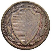 1 Rappen obverse image