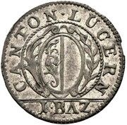 1 Batzen / 10 Rappen obverse image