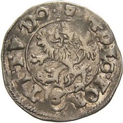 3 Kreuzers - Interregnum Joachimsthal, Bohemia, 1619 reverse image
