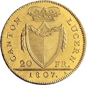 20 Franken obverse image
