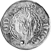 ½ Schilling, Switzerland, 1490 reverse image