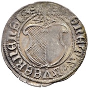 ½ Batzen "Doppler" Renaissance shield; gothic script obverse image
