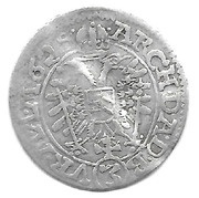 3 Kreuzers - Ferdinand II Brno, Bohemia, 1622-1627 reverse image
