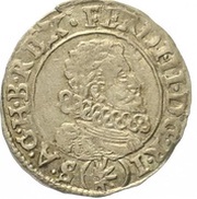 3 Kreuzers - Ferdinand II Joachimsthal obverse image