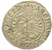 3 Kreuzers - Ferdinand II Joachimsthal, Bohemia, 1624-1637 reverse image