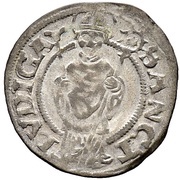 Schilling Saint Leodegar standing; MONETA LVCERNENSIS reverse image