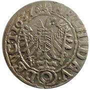 3 Kreuzers - Groschen - Ferdinand III Olomouc, Bohemia, 1637-1641 reverse image