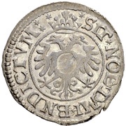 3 Kreutzers Gothic shield, Switzerland, 1597 reverse image