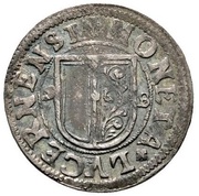 3 Kreutzers Square shield; date in fields obverse image