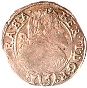 3 Kreuzers - Ferdinand III Prague obverse image
