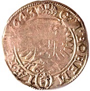 3 Kreuzers - Ferdinand III Prague, Bohemia, 1640-1657 reverse image