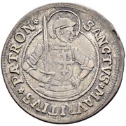 ½ Dicken Saint Maurice; date on obverse, Switzerland, 1623 reverse image