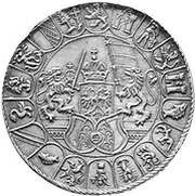 2 Thalers, Switzerland, 1603 reverse image