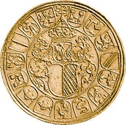 20 Goldgulden, Switzerland, 1557 reverse image