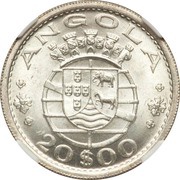 20 Escudos Prova obverse image