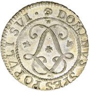 ⅛ Gulden, Switzerland, 1725 reverse image