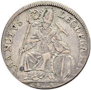 ¼ Thaler, Switzerland, 1715 reverse image