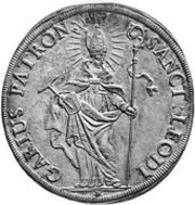 2 Thalers, Switzerland, 1698 reverse image