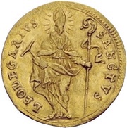 Ducat, Switzerland, 1725 reverse image