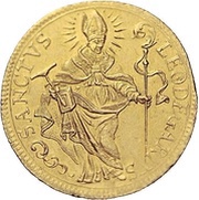 2 Ducats, Switzerland, 1714 reverse image