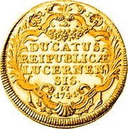 Duplone, Switzerland, 1741 reverse image