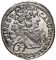 3 Kreuzers - Charles VI Prague obverse image
