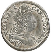 3 Kreuzers - Charles VI Prague obverse image