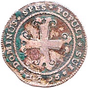 1 Batzen, Switzerland, 1796-1797 reverse image
