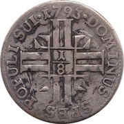 ⅛ Gulden reverse image