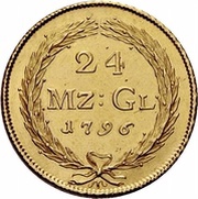 24 Münzgulden, Switzerland, 1794-1796 reverse image