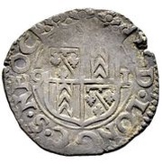 1 Kreuzer - Henri I celery leaves; with "H" obverse image