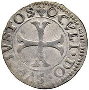 1 Kreuzer - Henri I celery leaves, Switzerland, 1591-1595 reverse image