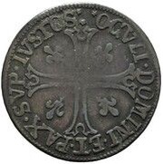 ½ Batzen - Henri II, Switzerland, 1614-1649 reverse image
